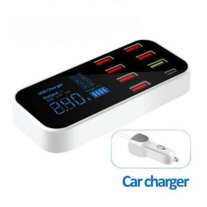 USB Car Charging 8 Port Extender -A9S 8 Port