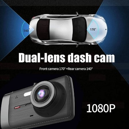 4.0 inch 1080p Dash Cam With Rear View Camera - Image 3