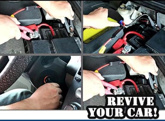 Automobile Emergency Mobile Power Supply & 3 Bright Emergency Lights - Image 4