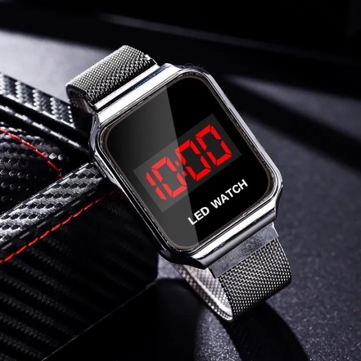 LED Magnetic Strap Digital Wristwatch - Image 4