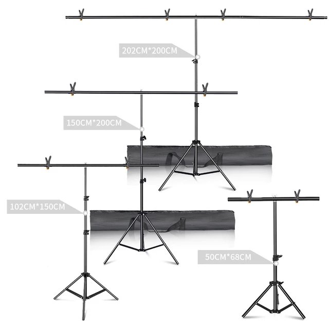 Photography T-shaped Backdrop Stand - Image 4