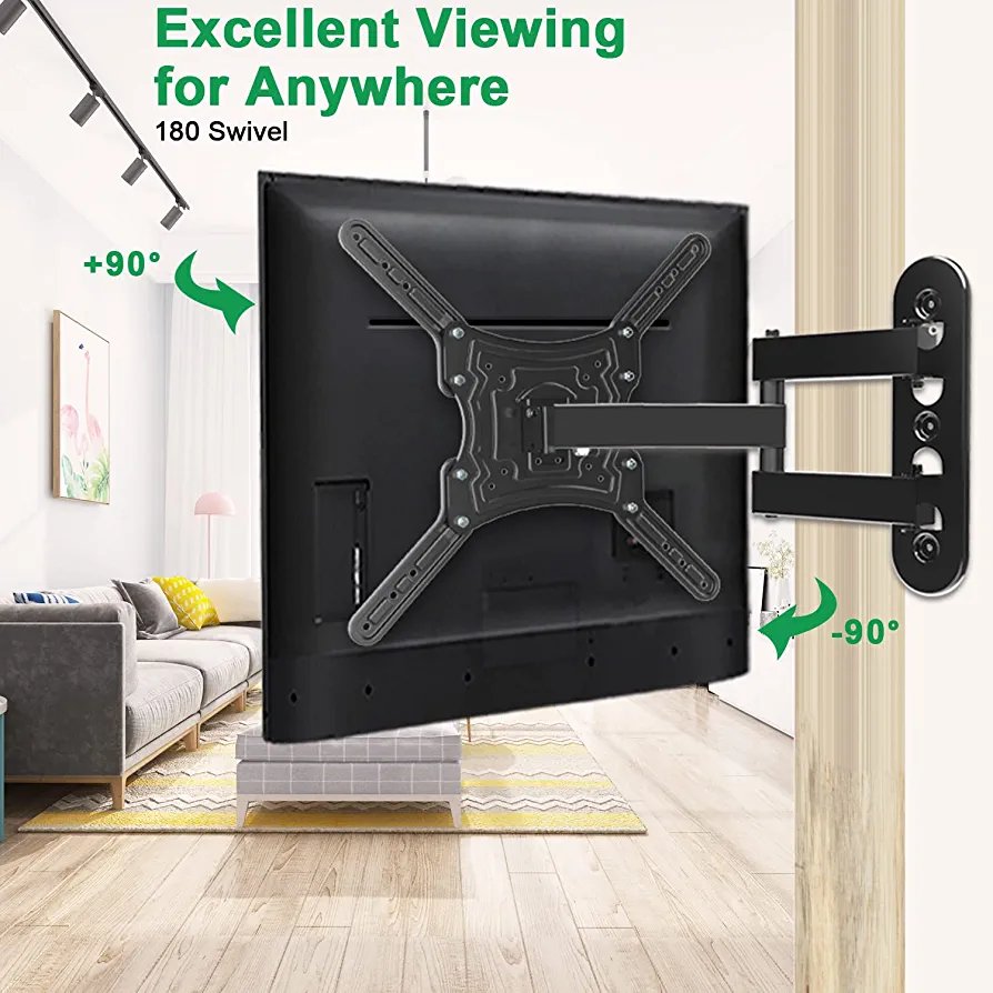 32''-55'' Full Motion Cantilever Mount for LED, LCD and Plasma TVs - TV Wall Mount - Image 4