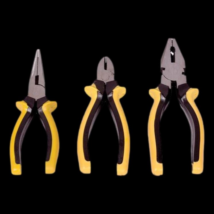 3 Piece light Duty Pliers Set - Combination - Image 3