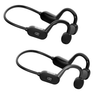 Bone Conduction Earphones Bluetooth 5.1 8H Music Headset for Driving Hiking Bicycling