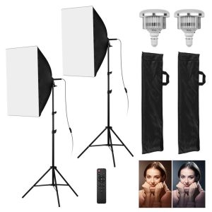 300W LED Softbox Lighting Kit