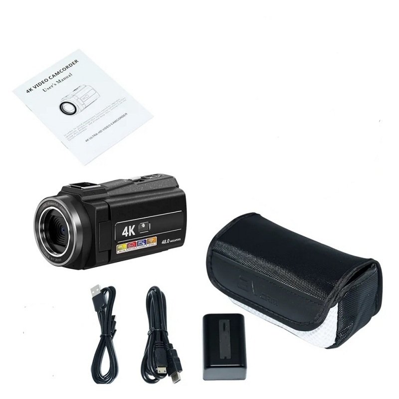 48MP Digital Wifi Camera - 4K 16X Zoom - SD254KM - Image 4