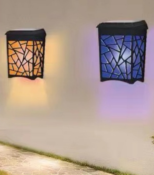 Outdoor Solar Wall Mounted Decorative Light - Image 3