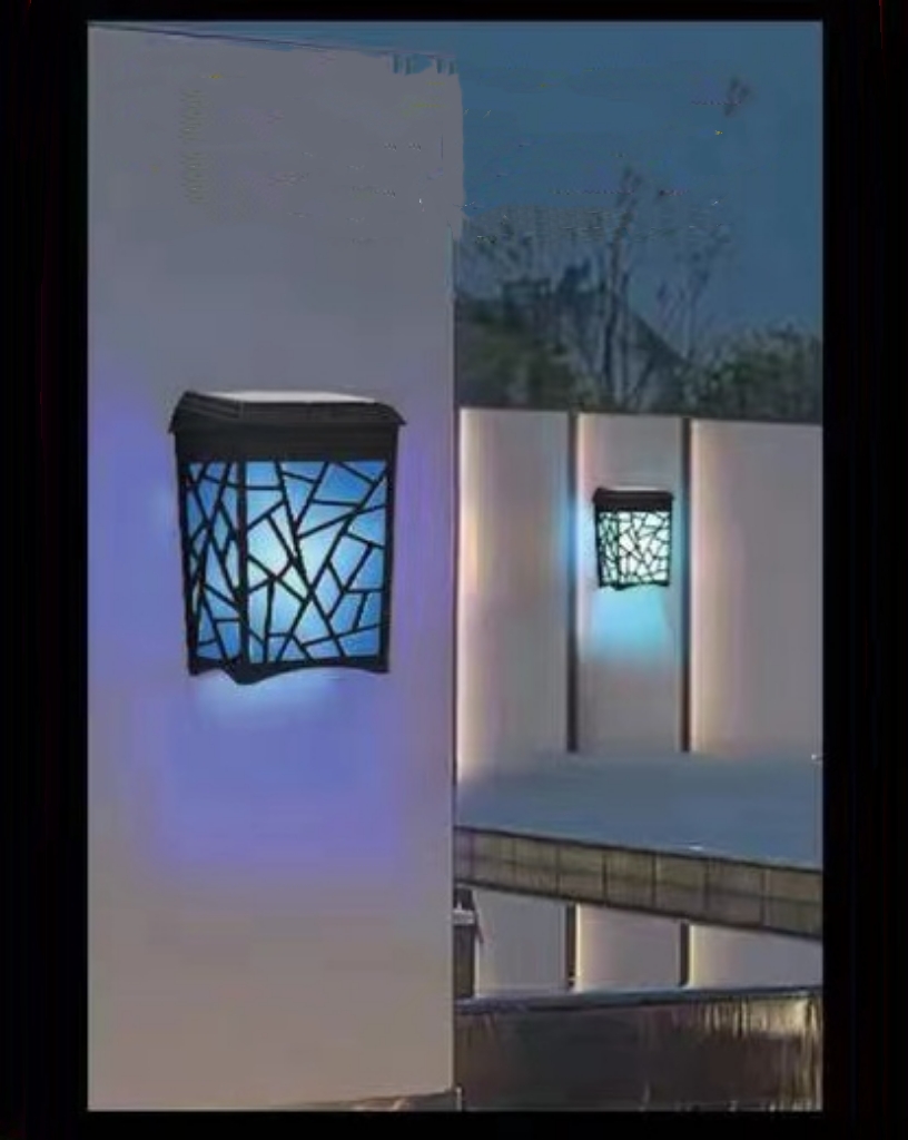 Outdoor Solar Wall Mounted Decorative Light - Image 2