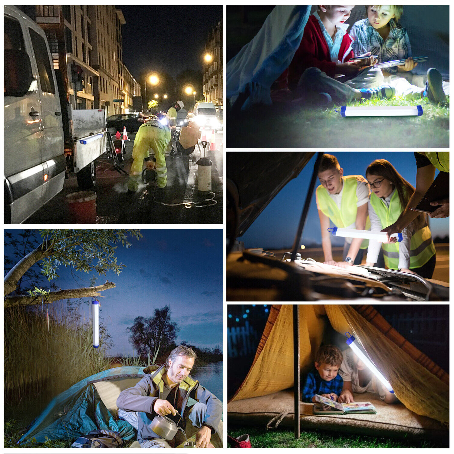 Portable LED Cabinet Light Tube - USB Rechargeable Emergency light strips - Image 3