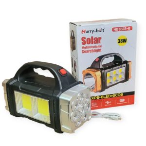 Rechargeable Multifunctional Solar Powered Searchlight- HB1678-2