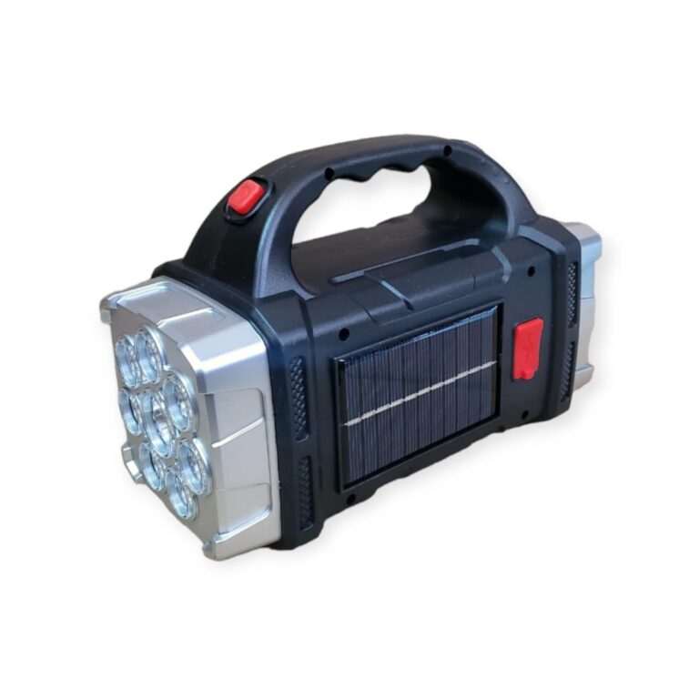 Rechargeable Multifunctional Solar Powered Searchlight- HB1678-2 - Image 2