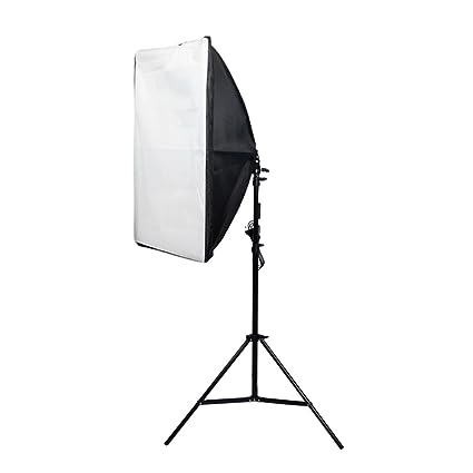 Single Socket Softbox Studio Lighting Kit - Image 2