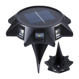 Solar Powered Lawn Light Warm White