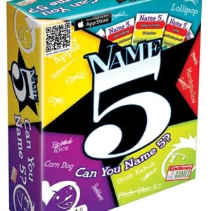Endless Games Name 5 Board Game