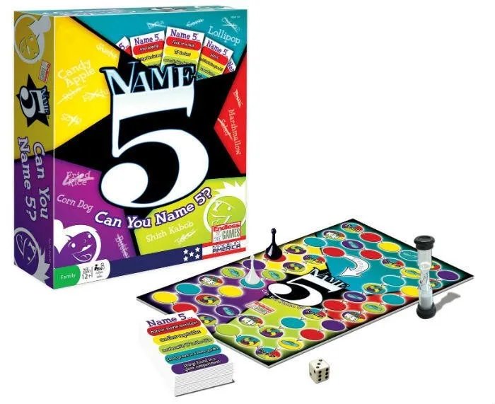 Endless Games Name 5 Board Game - Image 2