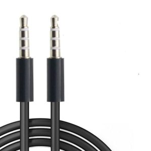 4 Pole 3.5mm to 3.5 mm Male to Male Jack Aux Audio Cable - AB-S667
