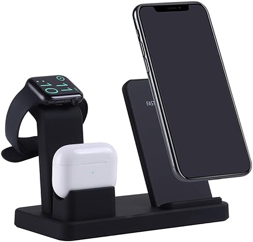 25W Wireless Charger for IOS, iWatch, Airpods, Android 3 In 1 - AB-SJ02