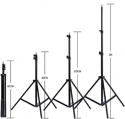 Light Weight Photography Tripod Stand -Aluminum Alloy Light Stand - Image 2