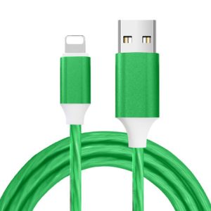Glow Flowing Color USB to Lightning Data Charging Cable
