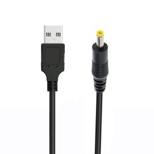 USB 2.0 A Male To DC 4.0mm x 1.7mm DC Cable 1M - SE096