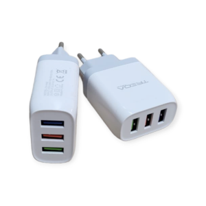 Treqa 3 USB Wall Charger 3.1A - CH-642