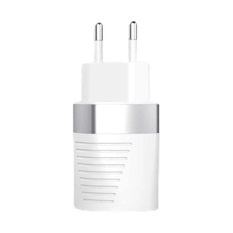 Treqa Dual USB Port Wall Plug 3.1A CH-620 - Image 4