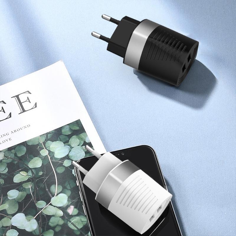 Treqa Dual USB Port Wall Plug 3.1A CH-620 - Image 3