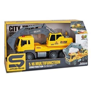 1:16 Excavator Truck With Lights & Sounds
