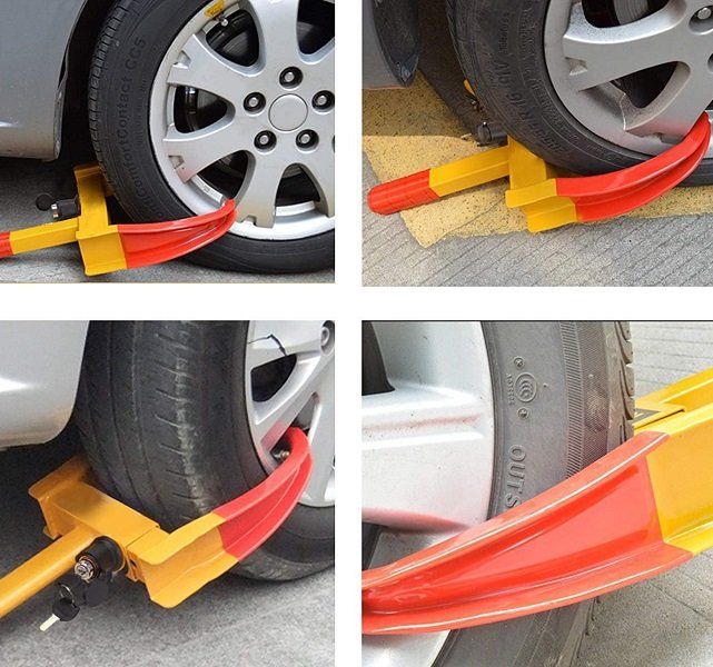 Heavy Duty Automative Anti Theft - Towing Wheel Clamp - JG94 - Image 2