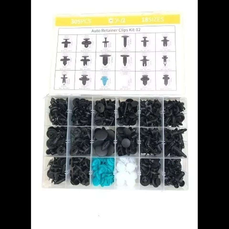 305 Auto Plastic Retention Clip Kit - Image 4