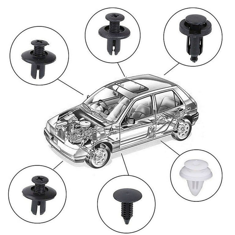 305 Auto Plastic Retention Clip Kit - Image 2