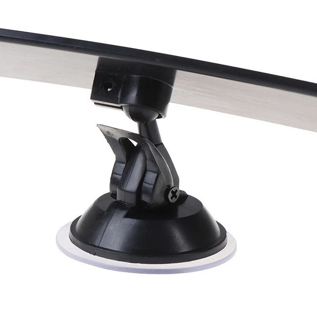24*6cm Wide Angle Rear View Mirror with Suction Installation Car Interior Mirrors Rearview Mirror Panoramic Rear View Mirror - Image 3