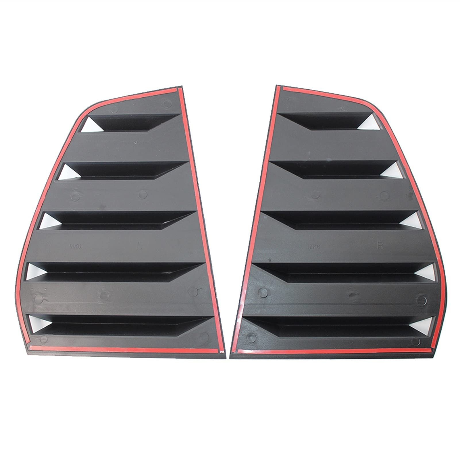 Car Side Vent Window Louver Fit For Golf 6 - Car Accessories 1 Pair Window Shutters Covers - Image 5