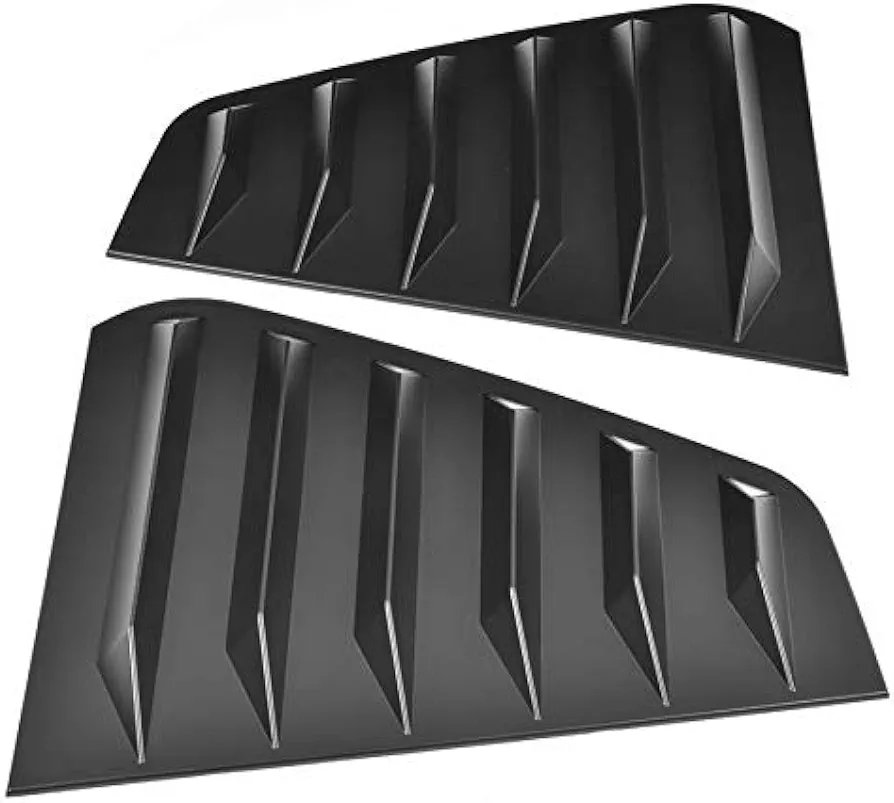 Window Louvers Car Side Vent Window Scoop Louver Trim Cover Car Modification Fit For VW Golf GTI R Mk7/Mk7.5 2013-2020 Car Accessories Side Window Louver Cover Rear Window Louvers Car - Image 3