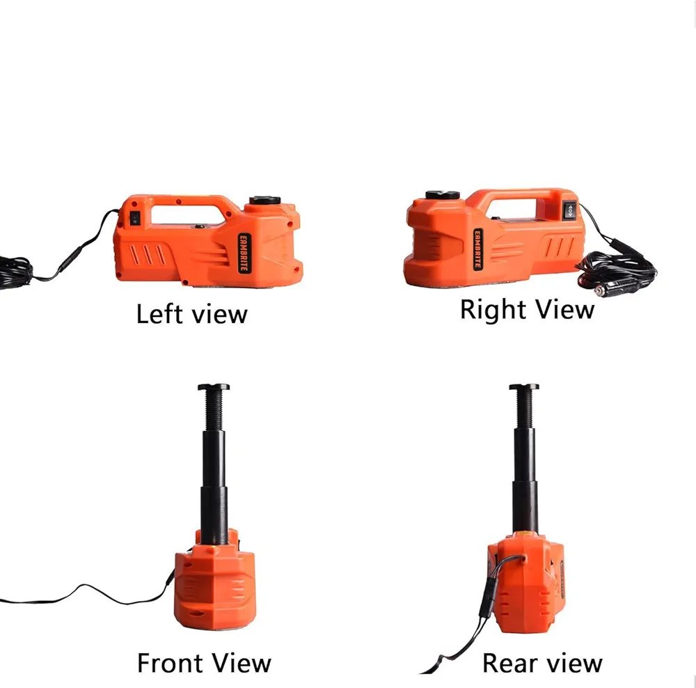 12V DC 5 Ton Electric Car Jack Hydraulic with LED Light Car Lift Floor Jack for Car Sedan RV Van SUV Trucks - Image 9