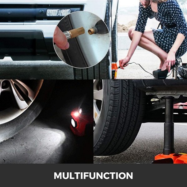 12V DC 5 Ton Electric Car Jack Hydraulic with LED Light Car Lift Floor Jack for Car Sedan RV Van SUV Trucks - Image 5