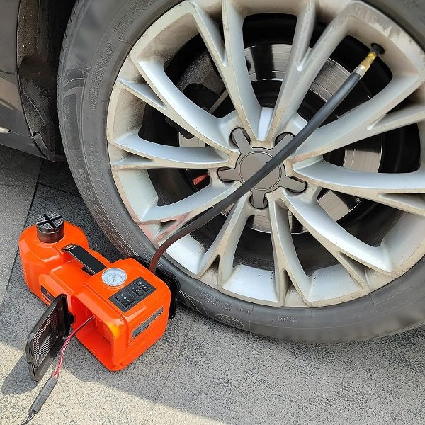 12V DC 5 Ton Electric Car Jack Hydraulic with LED Light Car Lift Floor Jack for Car Sedan RV Van SUV Trucks - Image 7