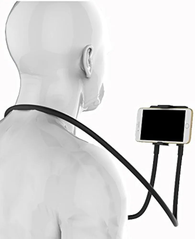 Lazy Phone Stand Suitable for Neck 360° Holder Holder Universal for Smartphone Tablets - Image 2