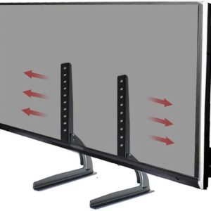 Adjustable Metal Pedestal TV Stand Legs 26-37 Inch - HQ-007