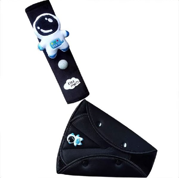 Adjustable Triangle Car Safety Seat Belt Pad Clips Protection JG20375381 - Image 2