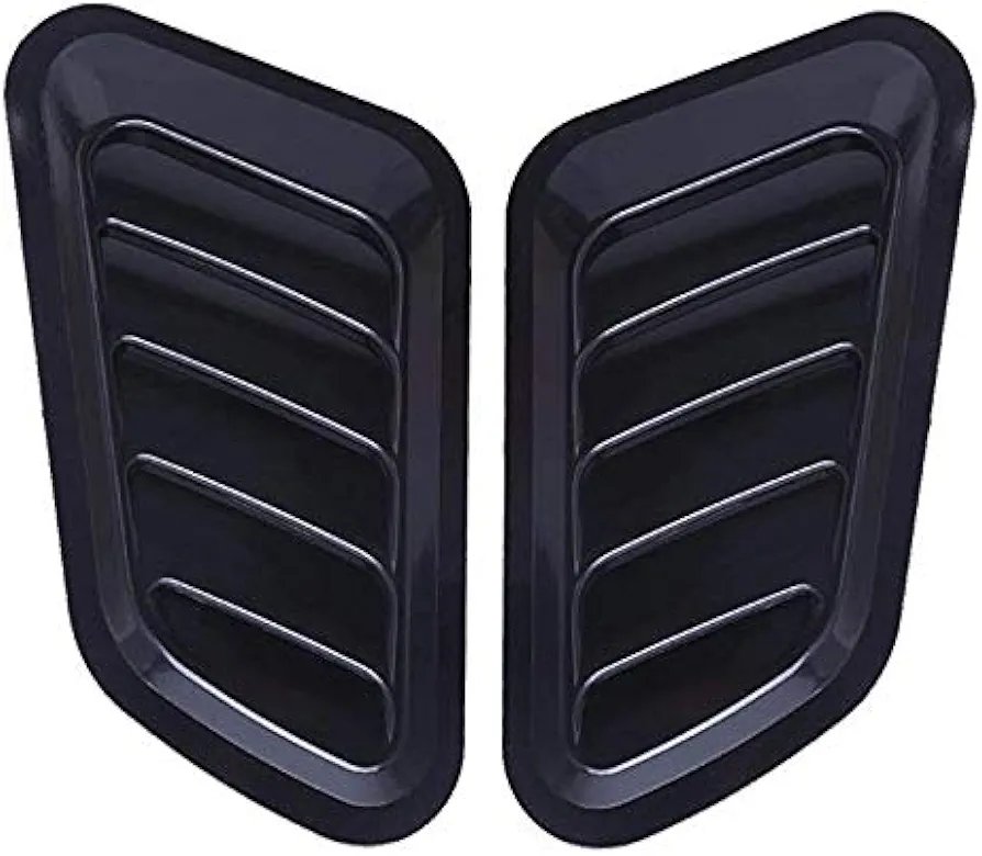Universal Car Tuning Hood Vents - Air Flow Intake Decoration Trim Cover Kit - 2PCS - Image 10