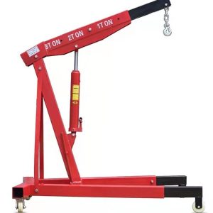 3-Ton Hydraulic Folding Engine Hoist | Heavy-Duty Workshop Crane | 3000 kg Capacity