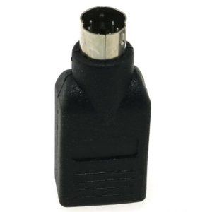 USB Female to PS/2 Male Converter Adapter for Mouse and Keyboard - L257- PS2
