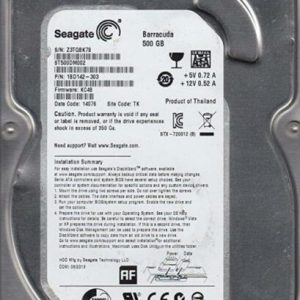 500GB Internal Hard Drive