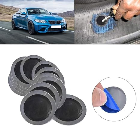 Car Tire Puncture Rubber Repair Patches - Tubeless Tyre Puncture Repair Kit - Image 3