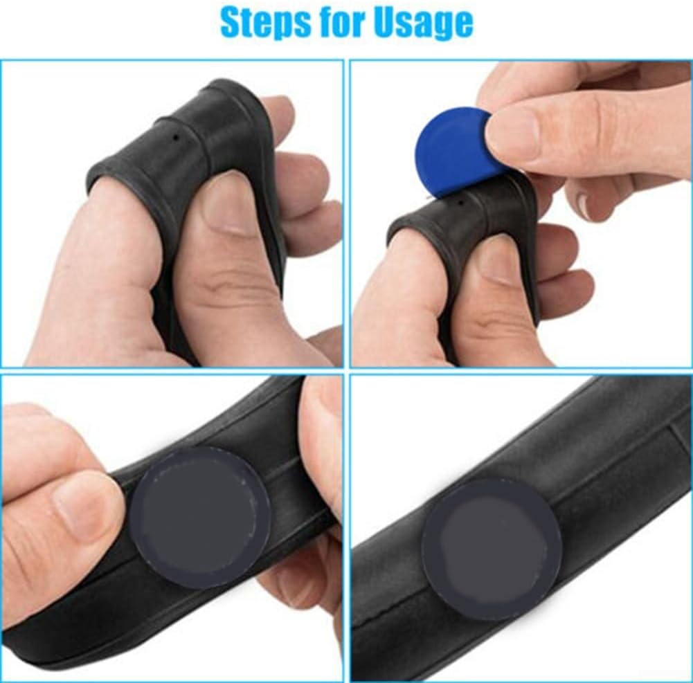 Car Tire Puncture Rubber Repair Patches - Tubeless Tyre Puncture Repair Kit - Image 5