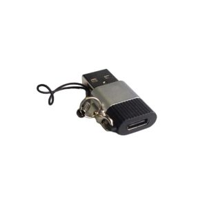 USB 3.0 Male To Type C Female Adapter With Lanyard -AB-SJ40