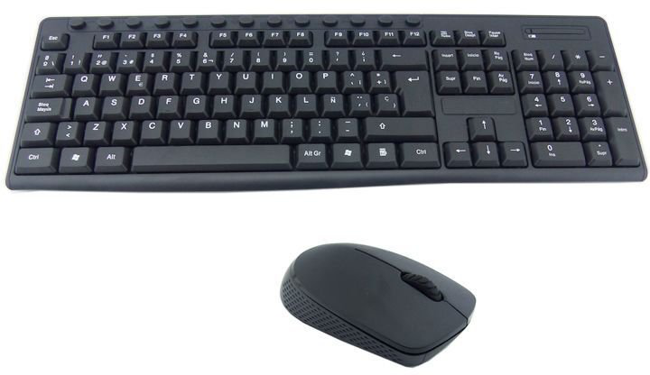 JG653 Wireless Keyboard and Mouse Set 2.4 GHz