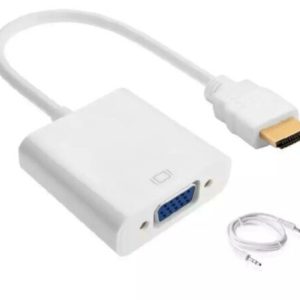 HDMI-VGA HDTV CRT Monitor TV 3.5mm Audio Cable Adapter Converter Male to Female Video adaptor
