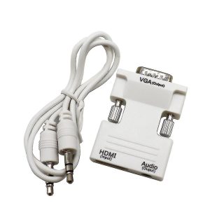 HDMI To VGA Converter With 3.5mm Audio Cable